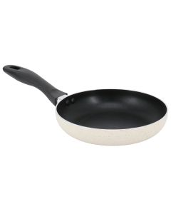 Oster Clairborne 9.5 Inch Round Nonstick Aluminum Frying Pan in Linen