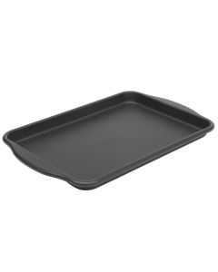 Oster Teston Platinum Collection 13x9 Inch Nonstick Carbon Steel Cookie Sheet in Matte Black