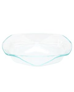 Soho Lounge Carnegie Hill 14 inch x 12 Inch x 2.8 Inch Tempered Glass Baking Pan with Built-in Handles