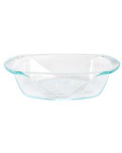 Soho Lounge Carnegie Hill 10 inch x 5.9 Inch x 2.6 Inch Tempered Glass Loaf Pan with Built-in Handles