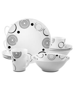 Modern Times 12 Piece Dinnerware Set