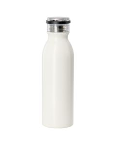Gibson Home Marina 20oz Stainless Steel Thermal Bottle with Acrylic Lid in Cream
