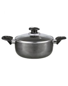 Brentwood Dutch Oven Aluminum Non-Stick 8.5 Qt-Gray
