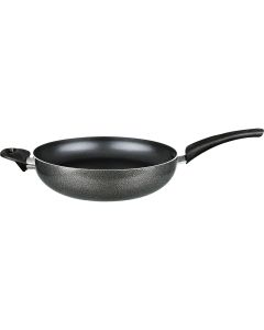 Brentwood 13 Inch Non-Stick Aluminum Wok in Gray