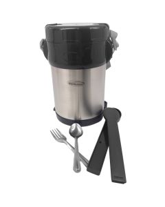 Brentwood 2.0L Vacume S/S Flask With Food Compartment