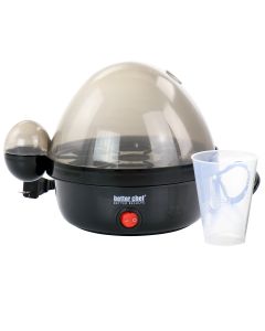 Better Chef 7-Egg Electric Egg Cooker in Black