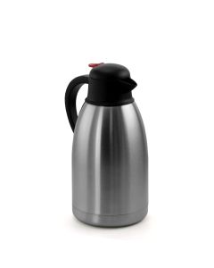 MegaChef 2.11 Quart Stainless Steel Thermal Beverage Carafe for Coffee and Tea