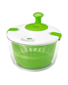 Brentwood 5 Quart Salad Spinner with Serving Bowl in Green