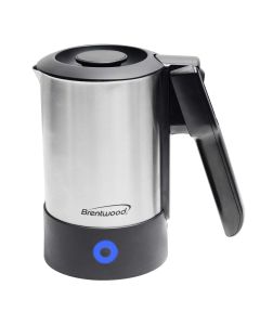 Brentwood 20 Ounce Stainless Steel Electric Travel Kettle