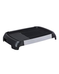 Brentwood Select TS-641 1200 Watt Electric Indoor Grill & Griddle, Stainless Steel