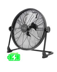 Vie Air 16 Inch Rechargeable Indoor/Outdoor Floor Fan (IPX4 Rated)